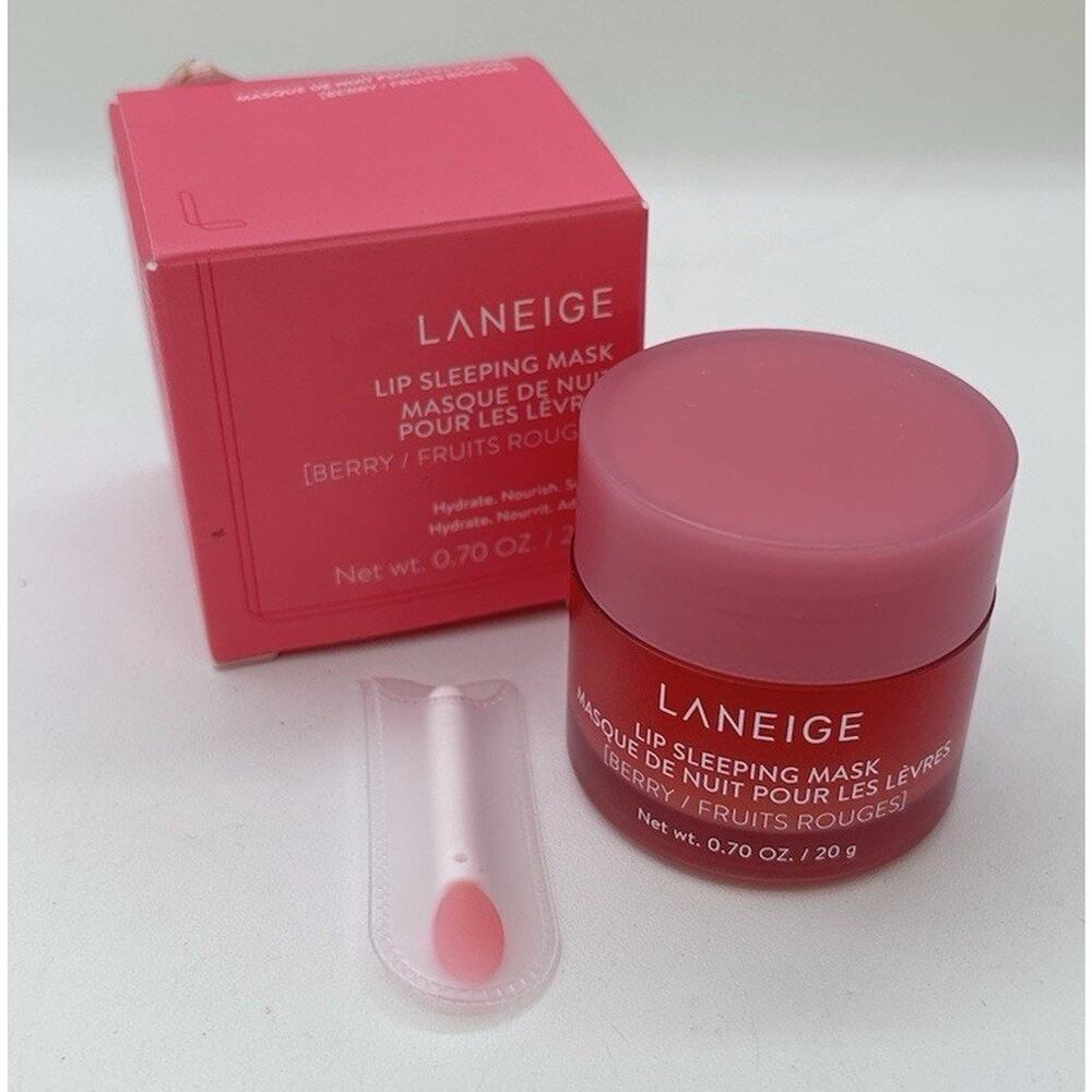 LANEIGE Lip Sleeping Mask: Berry / Fruits Rouges 20g New - Picture 3 of 3